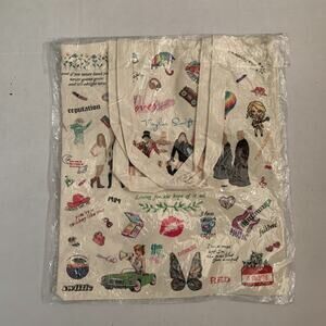 Music Lovers Singer Canvas Tote Bag Fans Music Lover Brand New